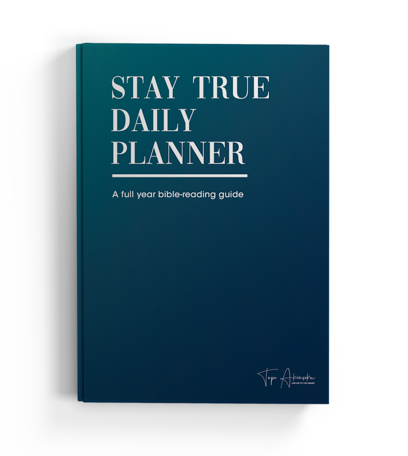 STAY TRUE - Full Year Planner + A.L.I.V.E Assessment